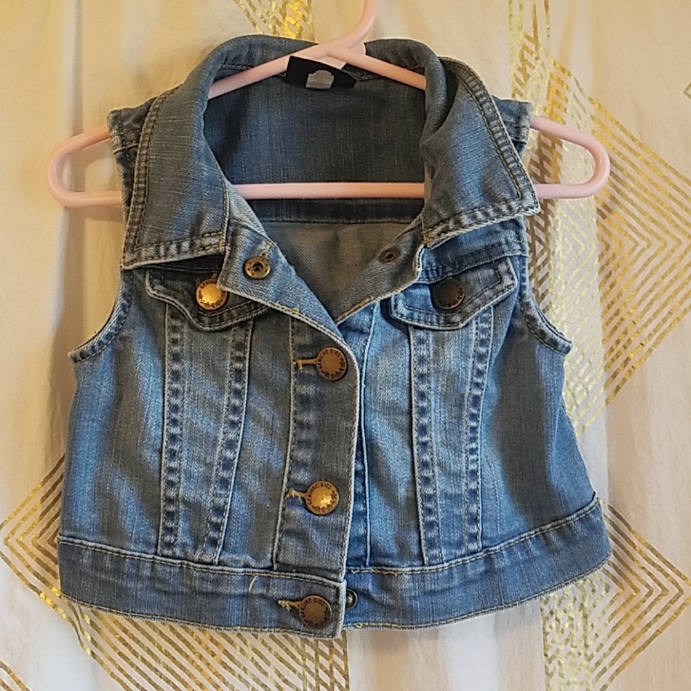 Denim vest, 2T